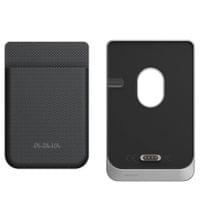 Magsafe Карбонов Калъф за Plaud Note/ Note Pro, Pitaka Sleeve&amp;amp;Charger Black/Grey, Черен - 2
