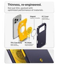 Magsafe Калъф за iPhone 18 Pro/ 17 Pro, Spigen Nano Pop Hybrid Mag Fit Case, Тъмно Лилав - 8 Magsafe Калъф за iPhone 18 Pro/ 17 Pro, Spigen Nano Pop Hybrid Mag Fit Case, Тъмно Лилав - 8