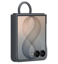 Оригинален Калъф Samsung Z Flip 8, Silicone Ring Magnet Case EF-EF776CBEGWW, Тъмно Сив - 2