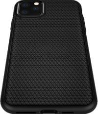 Противоударен Силиконов Калъф за за iPhone 11 Pro Max, Spigen Liquid Air Case, Черен - 3