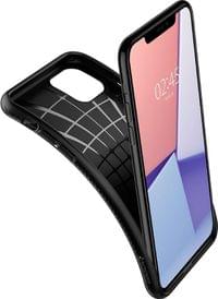 Противоударен Силиконов Калъф за за iPhone 11 Pro Max, Spigen Liquid Air Case, Черен - 4