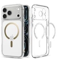 Magsafe Калъф за iPhone 18 Pro Max/ 17 Pro Max, Spigen Ultra Hybrid Mag Fit Case Clear/Gold, Прозрачен - 5 Magsafe Калъф за iPhone 18 Pro Max/ 17 Pro Max, Spigen Ultra Hybrid Mag Fit Case Clear/Gold, Прозрачен - 5