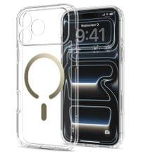 Magsafe Калъф за iPhone 18 Pro Max/ 17 Pro Max, Spigen Ultra Hybrid Mag Fit Case Clear/Gold, Прозрачен - 6 Magsafe Калъф за iPhone 18 Pro Max/ 17 Pro Max, Spigen Ultra Hybrid Mag Fit Case Clear/Gold, Прозрачен - 6