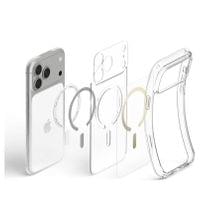 Magsafe Калъф за iPhone 18 Pro Max/ 17 Pro Max, Spigen Ultra Hybrid Mag Fit Case Clear/Gold, Прозрачен - 9 Magsafe Калъф за iPhone 18 Pro Max/ 17 Pro Max, Spigen Ultra Hybrid Mag Fit Case Clear/Gold, Прозрачен - 9