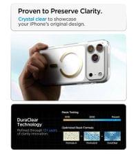 Magsafe Калъф за iPhone 18 Pro Max/ 17 Pro Max, Spigen Ultra Hybrid Mag Fit Case Clear/Gold, Прозрачен - 10 Magsafe Калъф за iPhone 18 Pro Max/ 17 Pro Max, Spigen Ultra Hybrid Mag Fit Case Clear/Gold, Прозрачен - 10