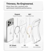 Magsafe Калъф за iPhone 18 Pro Max/ 17 Pro Max, Spigen Ultra Hybrid Mag Fit Case Clear/Gold, Прозрачен - 11 Magsafe Калъф за iPhone 18 Pro Max/ 17 Pro Max, Spigen Ultra Hybrid Mag Fit Case Clear/Gold, Прозрачен - 11