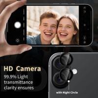 Протектор за Камерата на Xiaomi Poco M8 Pro, Tech-Protect CamRing Fit+ Glass, Черен - 2