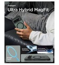 Magsafe калъф за Google Pixel 11 Pro, Spigen Ultra Hybrid Frost Mag Fit Case, Черен - 6 Magsafe калъф за Google Pixel 11 Pro, Spigen Ultra Hybrid Frost Mag Fit Case, Черен - 6