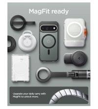Magsafe калъф за Google Pixel 11 Pro, Spigen Ultra Hybrid Frost Mag Fit Case, Черен - 8 Magsafe калъф за Google Pixel 11 Pro, Spigen Ultra Hybrid Frost Mag Fit Case, Черен - 8