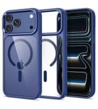 Magsafe калъф за iPhone 18 Pro Max/ 17 Pro Max, Tech-Protect MagMat CC Case, Тъмно Син - 1