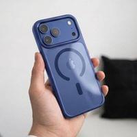 Magsafe калъф за iPhone 18 Pro Max/ 17 Pro Max, Tech-Protect MagMat CC Case, Тъмно Син - 7 Magsafe калъф за iPhone 18 Pro Max/ 17 Pro Max, Tech-Protect MagMat CC Case, Тъмно Син - 7