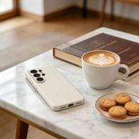 Magsafe Калъф за Samsung S26 Ultra, Tech-Protect Silicone Case, Бежов - 2