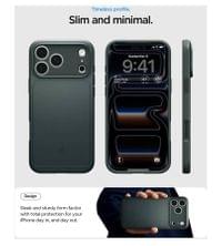 Magsafe Калъф за iPhone 18 Pro/ 17 Pro, Spigen Thin Fit Mag Fit Case, Зелен - 7 Magsafe Калъф за iPhone 18 Pro/ 17 Pro, Spigen Thin Fit Mag Fit Case, Зелен - 7