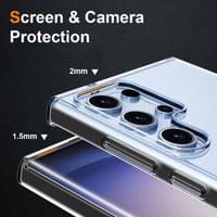 Калъф с Протектор за Samsung S23 Ultra, CellularLine Protection Kit, Прозрачен - 5