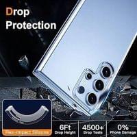Калъф с Протектор за Samsung S23 Ultra, CellularLine Protection Kit, Прозрачен - 6