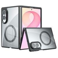 Magsafe Калъф за Samsung Z Fold 8, GKK Mag Clear Case, Черен - 1