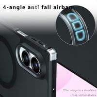 Magsafe Калъф за Samsung Z Fold 8, GKK Mag Clear Case, Черен - 2