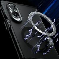 Magsafe Калъф за Samsung Z Fold 8, GKK Mag Clear Case, Черен - 7