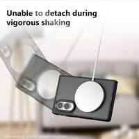 Magsafe Калъф за Samsung Z Fold 8, GKK Mag Clear Case, Черен - 8