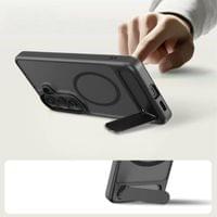 Magsafe Калъф с Поставка за Samsung S26, Tech-Protect Magrack Case, Черен - 3 Magsafe Калъф с Поставка за Samsung S26, Tech-Protect Magrack Case, Черен - 3