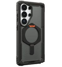 Magsafe Противоударен Калъф за Samsung S26 Ultra, UAG Plasma XTE Case Black-Orange, Черен - 2