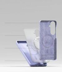 Magsafe Калъф за Samsung S26 Plus, Ringke Silicone Magnetic Case, Лилав - 6