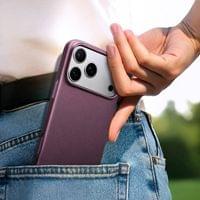 Magsafe Калъф за iPhone 18 Pro Max/ 17 Pro Max, Torras OriginFit-Mag Case Burgundy, Бордо - 6 Magsafe Калъф за iPhone 18 Pro Max/ 17 Pro Max, Torras OriginFit-Mag Case Burgundy, Бордо - 6