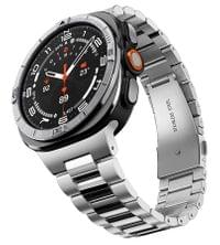 Метален Пръстен за Samsung Watch Ultra 2 47mm, Spigen Bezel Tune Pilot, Сребрист - 2 Метален Пръстен за Samsung Watch Ultra 2 47mm, Spigen Bezel Tune Pilot, Сребрист - 2