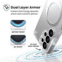 Magsafe Калъф за Samsung S26 Ultra, Speck Presidio Perfect-Clear Magnet Case, Прозрачен - 6