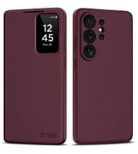 Активен Калъф за Samsung S26 Ultra, Tech-Protect Smart Wallet Book Case, Бордо - 1