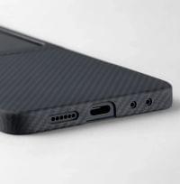 Magsafe Калъф за Samsung Z Flip 8, Pitaka Edge Black/Grey Case, Черен - 4