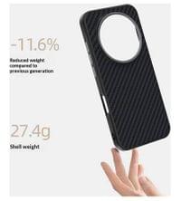 Magsafe Калъф за Honor Magic 8 Pro, Carbon Desigh Case, Черен - 2