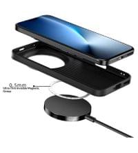 Magsafe Калъф за Honor Magic 8 Pro, Carbon Desigh Case, Черен - 6 Magsafe Калъф за Honor Magic 8 Pro, Carbon Desigh Case, Черен - 6