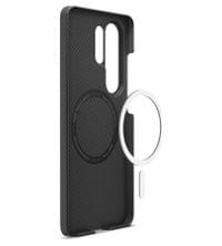 Magsafe Карбонов Калъф за Samsung S26 Ultra, Spigen Airskin Aramid Mag Case, Черен - 6