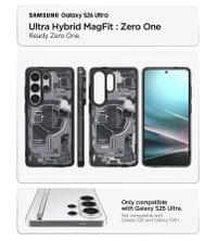 Magsafe Калъф за Samsung S26 Ultra, Spigen Zero One Ultra Hybrid Case, Черен - 6