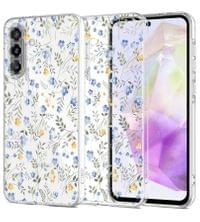 Калъф за Samsung A37, Tech-Protect FlexAir Spring Flowers Case, Цветен - 2