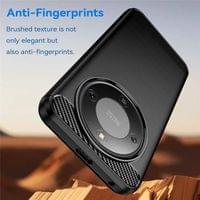 Противоударен Калъф за Honor Magic 8 Lite Premium Carbon Case, Черен - 3