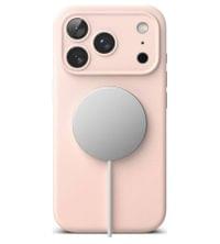 Magsafe Калъф за iPhone 18 Pro Max/ 17 Pro Max, Ringke Silicone Magnetic Case, Розов - 3 Magsafe Калъф за iPhone 18 Pro Max/ 17 Pro Max, Ringke Silicone Magnetic Case, Розов - 3
