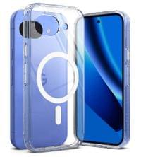 Magsafe Калъф за Google Pixel 10A, Ringke Fusion Magnetic Case, Прозрачен - 1