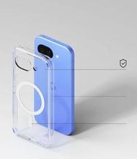 Magsafe Калъф за Google Pixel 10A, Ringke Fusion Magnetic Case, Прозрачен - 6 Magsafe Калъф за Google Pixel 10A, Ringke Fusion Magnetic Case, Прозрачен - 6