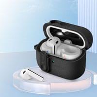 Силиконов Калъф за Samsung Galaxy Buds 3 Pro/ 3 FE/ 3, Tech-Protect Slim Hook Case, Черен - 3