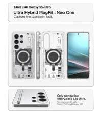 Magsafe Калъф за Samsung S26 Ultra, Spigen Ultra Hybrid Neo One Case, Прозрачен - 6 Magsafe Калъф за Samsung S26 Ultra, Spigen Ultra Hybrid Neo One Case, Прозрачен - 6