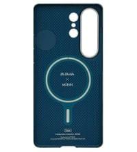 Magsafe Калъф за Samsung S26 Ultra, Pitaka Edge Flora in Grid Case Forest Dawn, Зелен - 2 Magsafe Калъф за Samsung S26 Ultra, Pitaka Edge Flora in Grid Case Forest Dawn, Зелен - 2