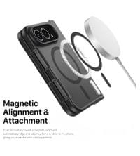 Magsafe калъф за iPhone 18 Fold, Dux Ducis Yind Mag Case, Черен - 6