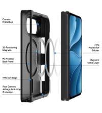 Magsafe калъф за iPhone 18 Fold, Dux Ducis Yind Mag Case, Черен - 8