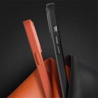 Magsafe Калъф за iPhone 14 Pro, Qialino Leather Case, Син - 4