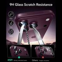 Протектор за Камерата на iPhone 18 Pro Max/ 18 Pro, ESR Armorite Camera Lens Glass Burgundy, Бордо - 5 Протектор за Камерата на iPhone 18 Pro Max/ 18 Pro, ESR Armorite Camera Lens Glass Burgundy, Бордо - 5