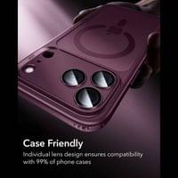 Протектор за Камерата на iPhone 18 Pro Max/ 18 Pro, ESR Armorite Camera Lens Glass Burgundy, Бордо - 7 Протектор за Камерата на iPhone 18 Pro Max/ 18 Pro, ESR Armorite Camera Lens Glass Burgundy, Бордо - 7