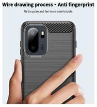 Противоударен Калъф за OnePlus 15R, Premium Carbon Case, Черен - 2 Противоударен Калъф за OnePlus 15R, Premium Carbon Case, Черен - 2