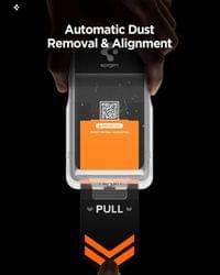 Затъмняващ Протектор за Samsung S26 Plus, Spigen Privacy Glass tR EZ Fit 2бр., Черен - 7 Затъмняващ Протектор за Samsung S26 Plus, Spigen Privacy Glass tR EZ Fit 2бр., Черен - 7